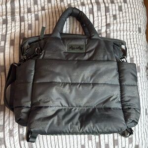 ITZY RITZY dream convertible diaper bag in cloud camo